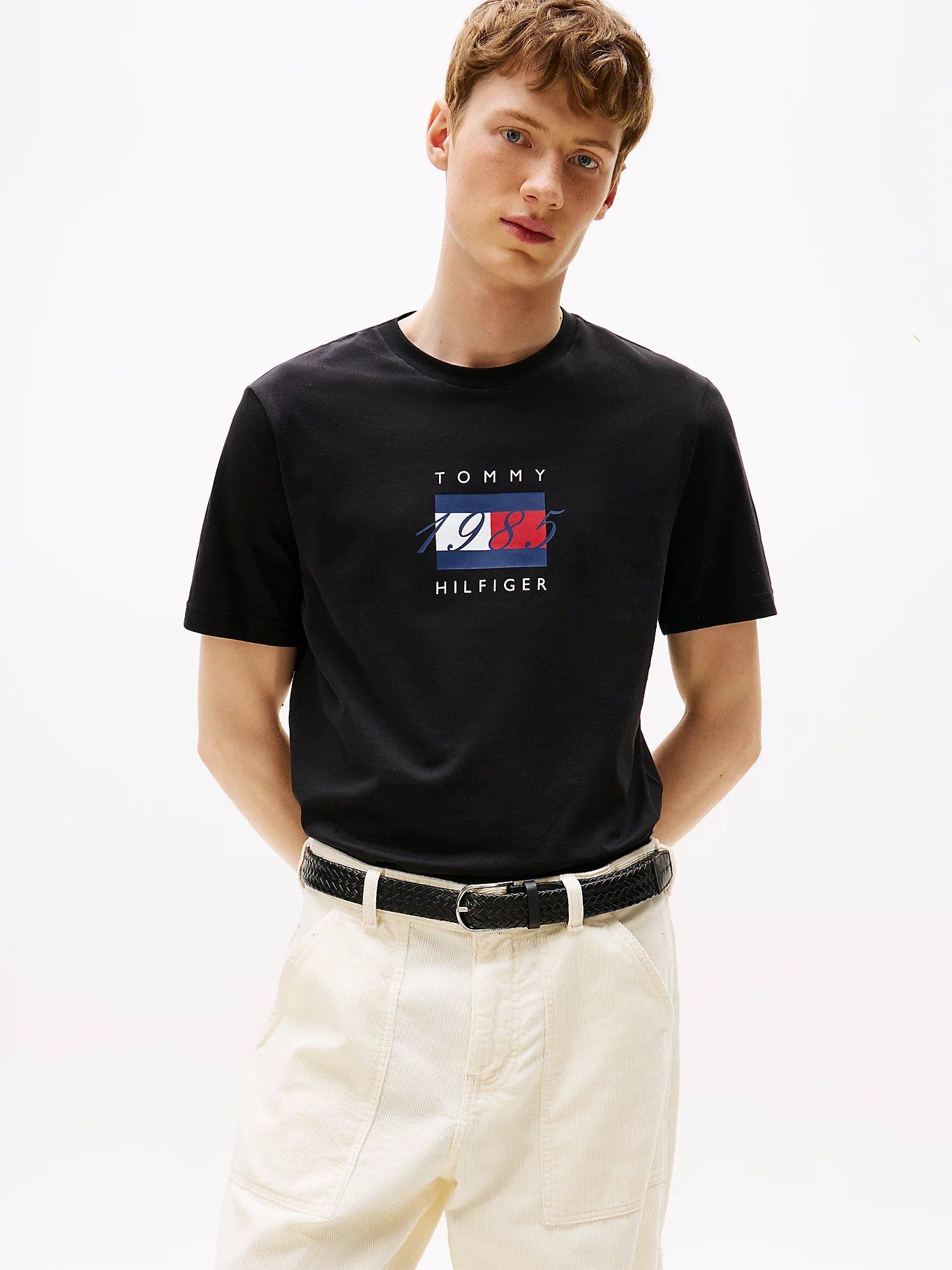 Tommy Hilfiger - Áo thun tay ngắn nam Flag Graphic Jersey T-Shirt