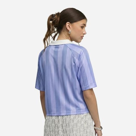 Puma - Áo Thun Có Cổ Nữ ESS Jersey Intense Lavender