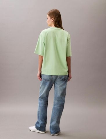 Calvin Klein - Áo phông thời trang nữ Cotton Jersey Relaxed T-Shirt - 3