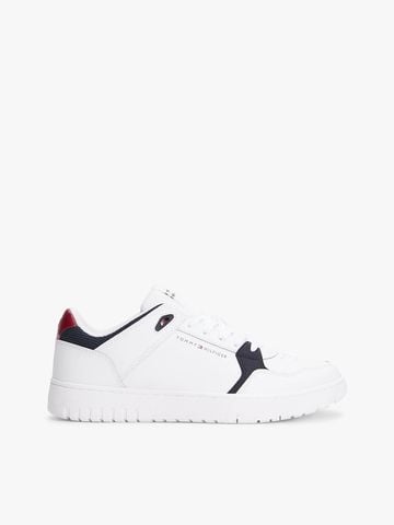 Tommy Hilfiger - Giày nam Mixed Texture Basketball Trainers With Leather
