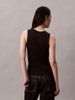 Calvin Klein - Áo ba lỗ nữ Monologo Rib Tank Top