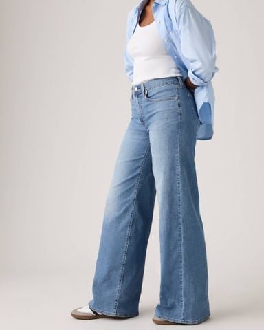 Levi's - Quần Jean Dài Nữ 728 High Rise Wide Leg Lightweight Jeans