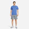 Nike - Áo thun tay ngắn tập luyện Nam Men's Dri-Fit Uv Hyverse Short-Sleeve T-Shirt - Blue
