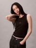 Calvin Klein - Áo ba lỗ nữ Monologo Rib Tank Top