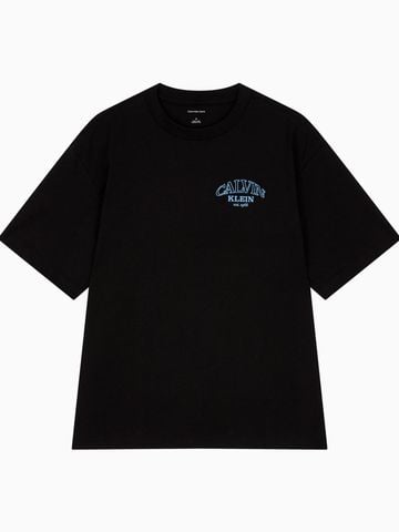 Calvin Klein - Áo Thun Tay Ngắn Nam Relaxed 16s Varsity Arch Logo