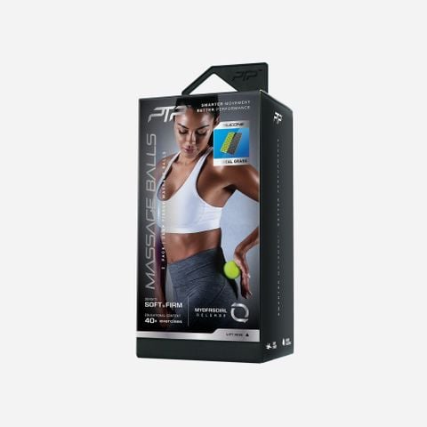 Ptp - Bóng Massage Unisex Trigger Balls Black & Lime - 4