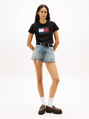 Tommy Hilfiger - Áo Thun Tay Ngắn Nữ TJW Regular TJ Flag Short Sleeve Tee