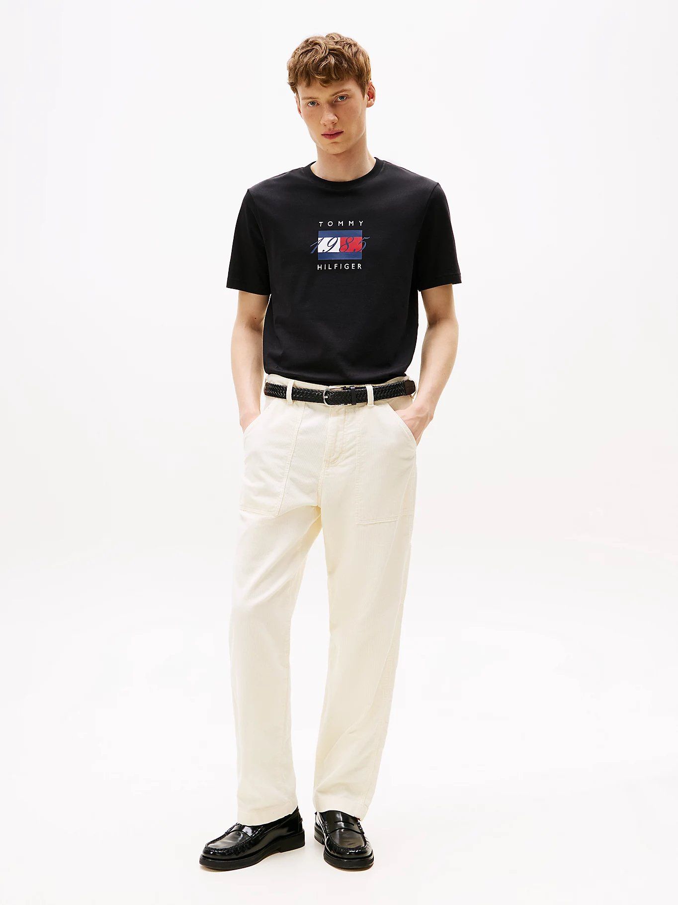 Tommy Hilfiger - Áo thun tay ngắn nam Flag Graphic Jersey T-Shirt