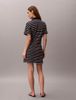 Calvin Klein - Đầm Nữ Cotton Piqué Stripe Polo Dress