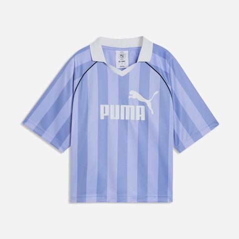 Puma - Áo Thun Có Cổ Nữ ESS Jersey Intense Lavender