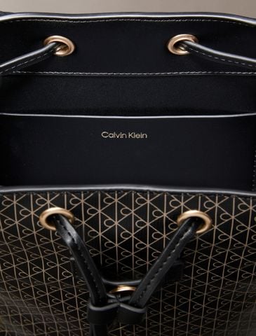 Calvin Klein - Ba Lô Nữ Allover Emblem Logo Mini Backpack