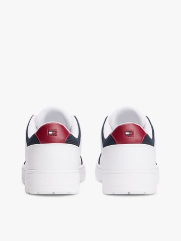 Tommy Hilfiger - Giày nam Mixed Texture Basketball Trainers With Leather