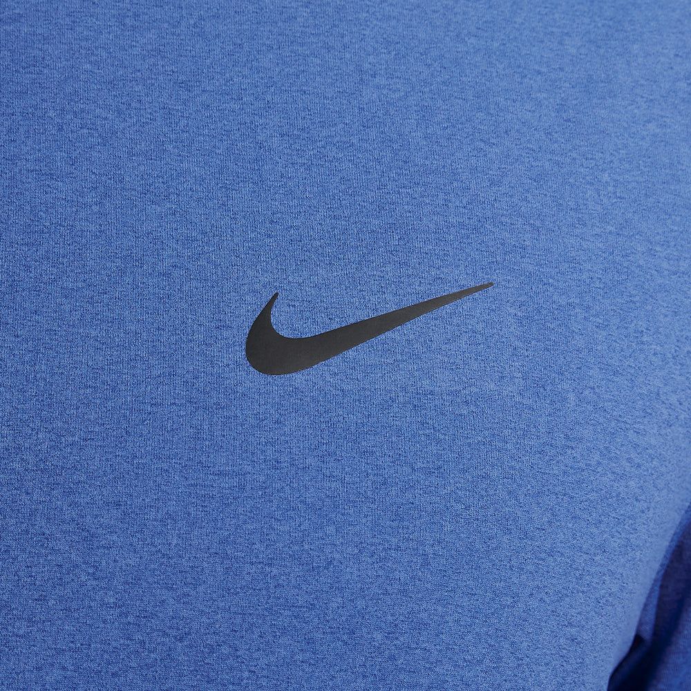 Nike - Áo thun tay ngắn tập luyện Nam Men's Dri-Fit Uv Hyverse Short-Sleeve T-Shirt - Blue