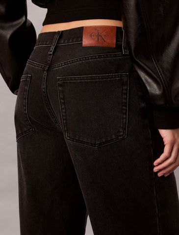 Calvin Klein - Quần Jean Dài Nữ Wide Leg Jeans