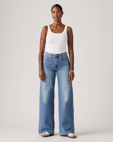 Levi's - Quần Jean Dài Nữ 728 High Rise Wide Leg Lightweight Jeans