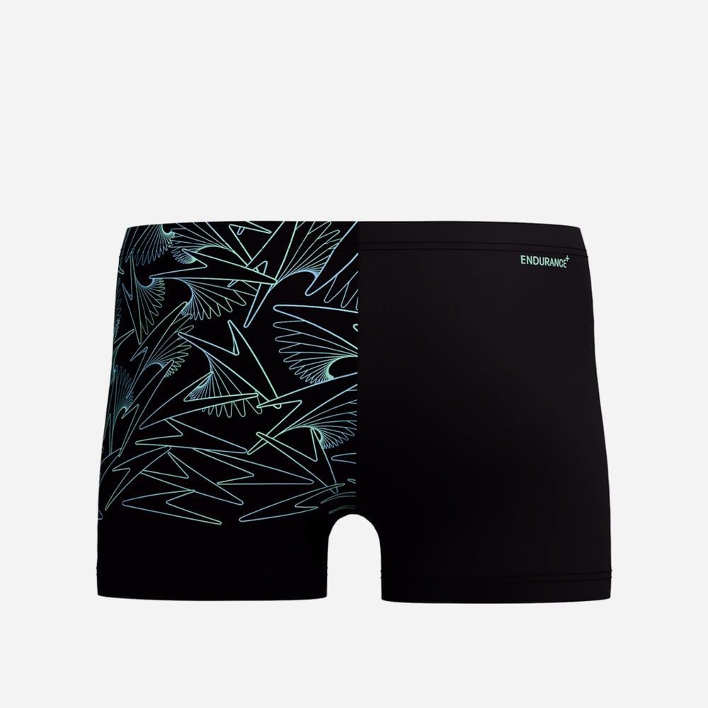 Speedo - Quần bơi nam Hyperboom V-cut Green Aquashort