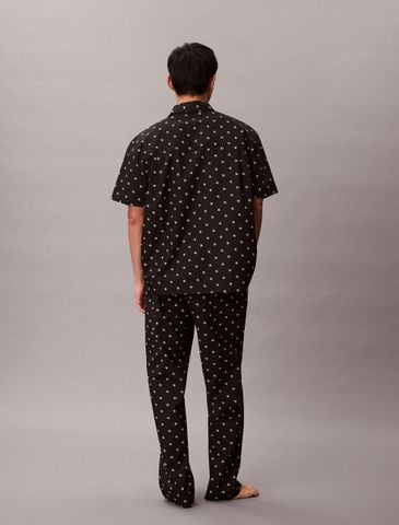 Calvin Klein - Áo Ngủ Nam Cotton Poplin Sleep Shirt