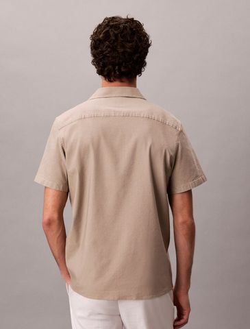 Calvin Klein - Áo Sơ Mi Nam Linen Lyocell Classic Fit Shirt - 2
