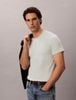 Calvin Klein - Áo Thun Tay Ngắn Nam Slim Sleek Double Knit Monogram Tee