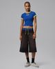 Nike - Áo Tay Ngắn Thể Thao Nữ Jordan Women's Graphic Brazil Crew-Neck Top