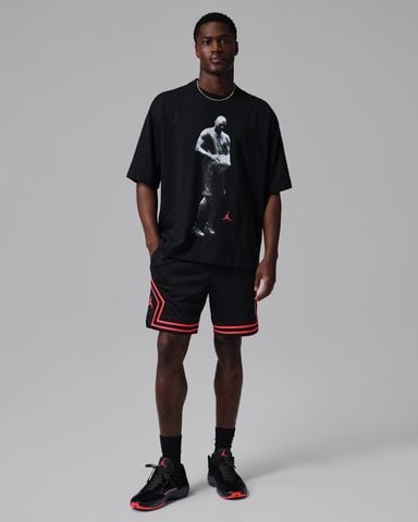 Nike - Quần Lửng Thể Thao Nam Jordan Sport Dri-FIT Mesh Diamond Shorts