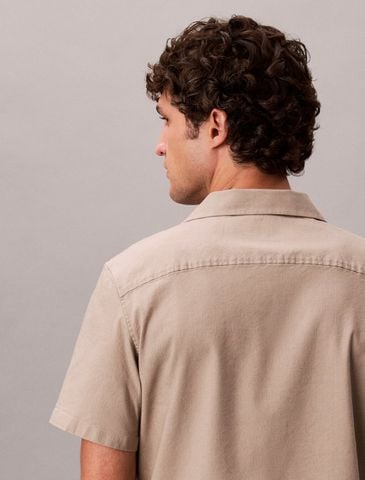 Calvin Klein - Áo Sơ Mi Nam Linen Lyocell Classic Fit Shirt - 3
