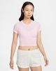 Nike - Áo Tay Ngắn Thể Thao Nữ Sportswear Chill Knit Cropped T-Shirt