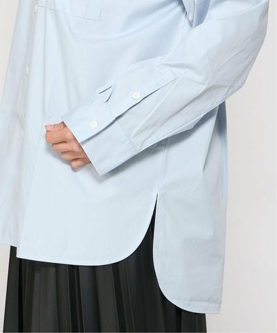 Calvin Klein - Áo sơ mi tay dài nữ Poplin Relaxed Shirt