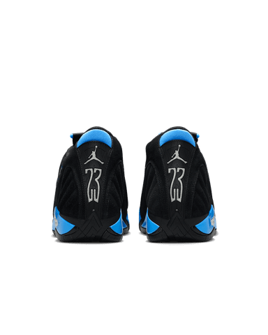 Nike - Giày Thời Trang Nam Air Jordan 14 Retro Black And University Blue
