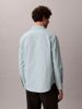 Calvin Klein - Áo Sơ Mi Nam Long Sleeve CK Stripe Washed Oxford