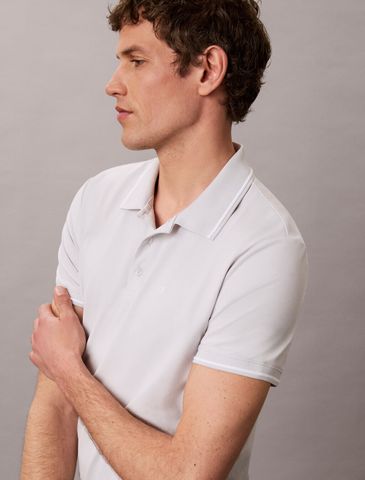 Calvin Klein - Áo Thun Có Cổ Nam Cooling Tipped Collar Polo