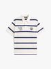 Tommy Hilfiger - Áo thun có cổ polo tay ngắn nam Athleisure Relaxed Rugby Stripe Polo Shirt