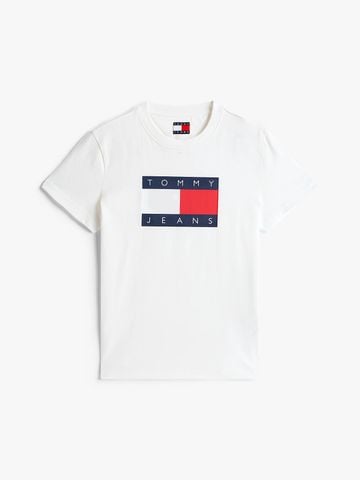 Tommy Hilfiger - Áo thun tay ngắn nữ Tonal Tommy Flag T-Shirt - 4