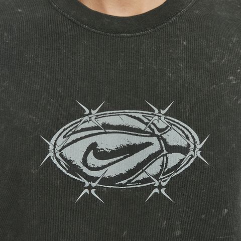 Nike - Áo thun bóng rổ Nam Men's Nike Max90 Street T-Shirt - Green