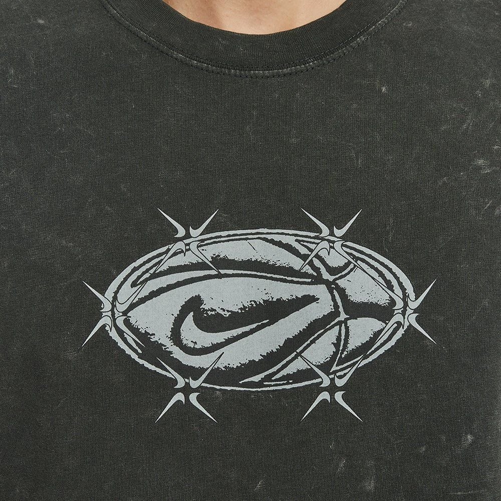 Nike - Áo thun bóng rổ Nam Men's Nike Max90 Street T-Shirt - Green