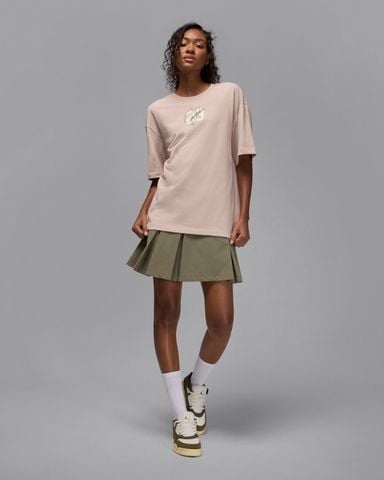 Nike - Áo thun tay ngắn thể thao Nữ Jordan Essentials Women's Short-Sleeve Graphic T-Shirt