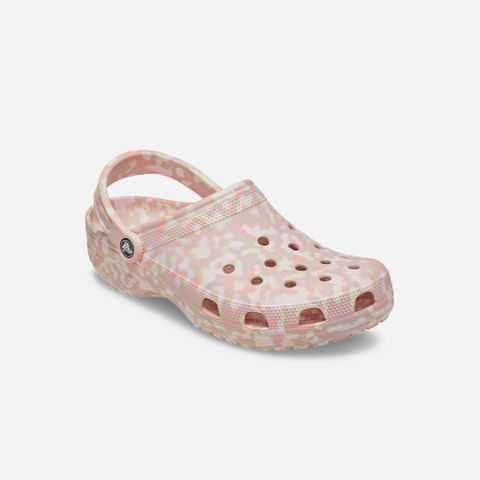 Crocs - Dép Thể Thao Nam Nữ Classic Confetti Clog Pink Milk Multi