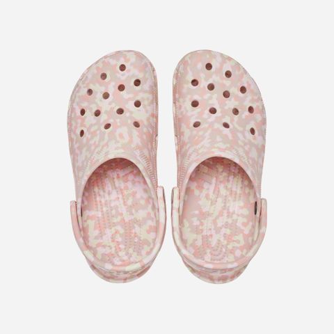 Crocs - Dép Thể Thao Nam Nữ Classic Confetti Clog Pink Milk Multi