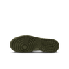 Nike - Giày Thời Trang Nam Big Kids' Air Jordan 1 Low Medium Olive and Summit White