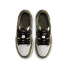 Nike - Giày Thời Trang Nam Big Kids' Air Jordan 1 Low Medium Olive and Summit White