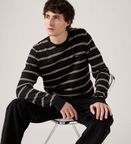 Levi's - Áo nỉ tay dài nam Men's Lightweight Housemark Sweater