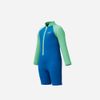 Speedo - Đồ bơi chống nắng bé trai Toddler Zip Sunsuit Blue Sun Protection