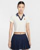 Nike - Áo Tay Ngắn Thể Thao Nữ NikeCourt Court Collection Dri-FIT Cropped Tennis Polo