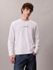 Calvin Klein - Áo Thun Tay Dài Nam Long Sleeve Relaxed Standard Logo Crewneck