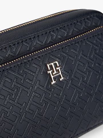 Tommy Hilfiger - Túi đeo chéo nữ Hilfiger Icon Embossed TH Monogram Camera Bag