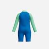 Speedo - Đồ bơi chống nắng bé trai Toddler Zip Sunsuit Blue Sun Protection
