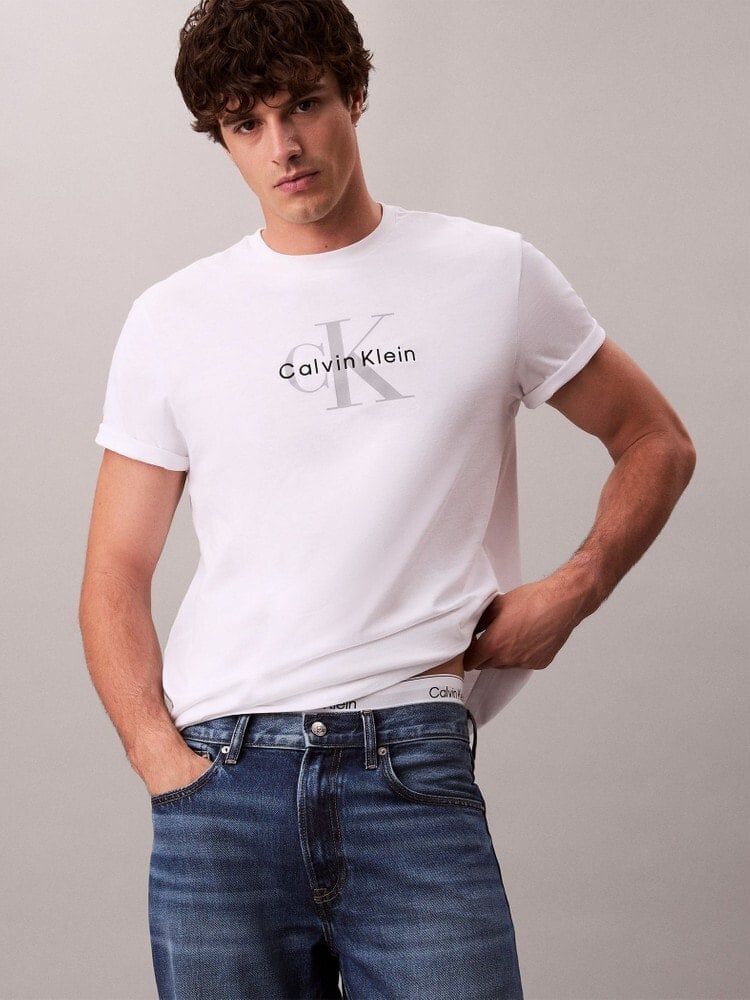 Calvin Klein - Quần jeans ống đứng nam 90S Straight Horizon Jeans