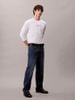 Calvin Klein - Áo Thun Tay Dài Nam Long Sleeve Relaxed Standard Logo Crewneck