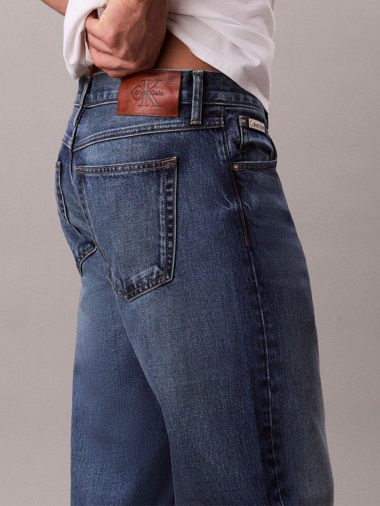 Calvin Klein - Quần jeans ống đứng nam 90S Straight Horizon Jeans