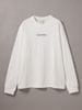 Calvin Klein - Áo Thun Tay Dài Nam Long Sleeve Relaxed Standard Logo Crewneck